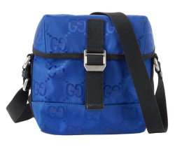 Messenger Bag, Canvas, Blue, 493075, 2*